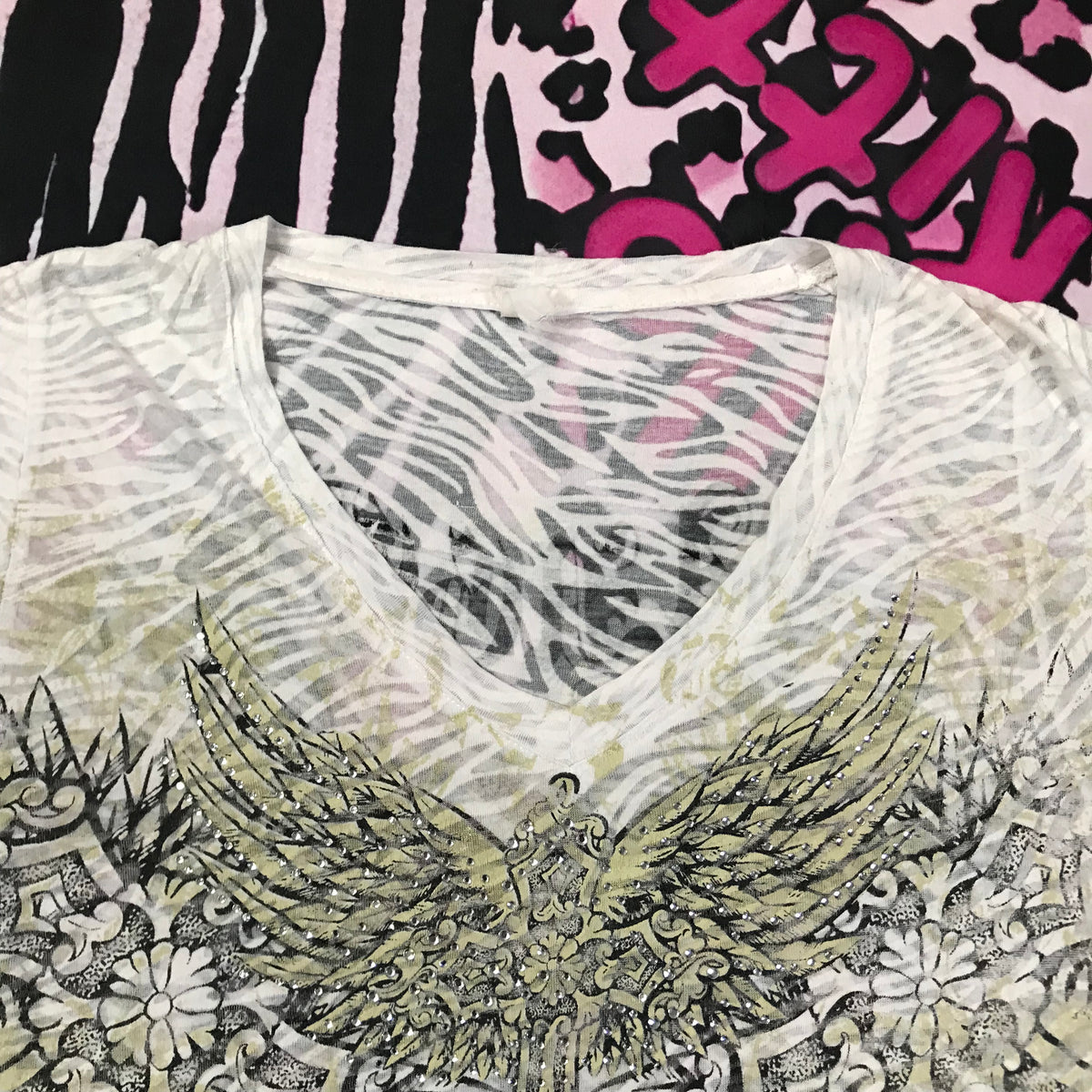 Grunge 2000s Sheer Top