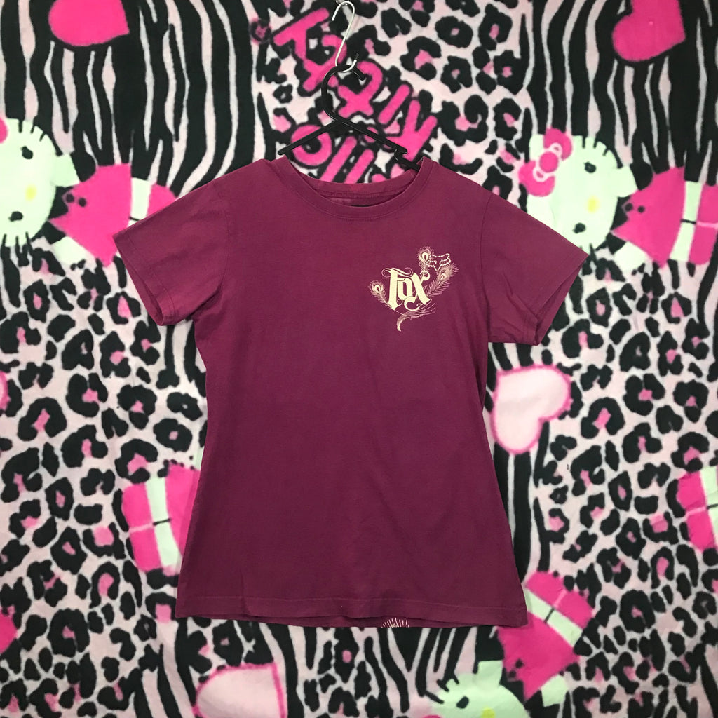 Fox grunge style tee