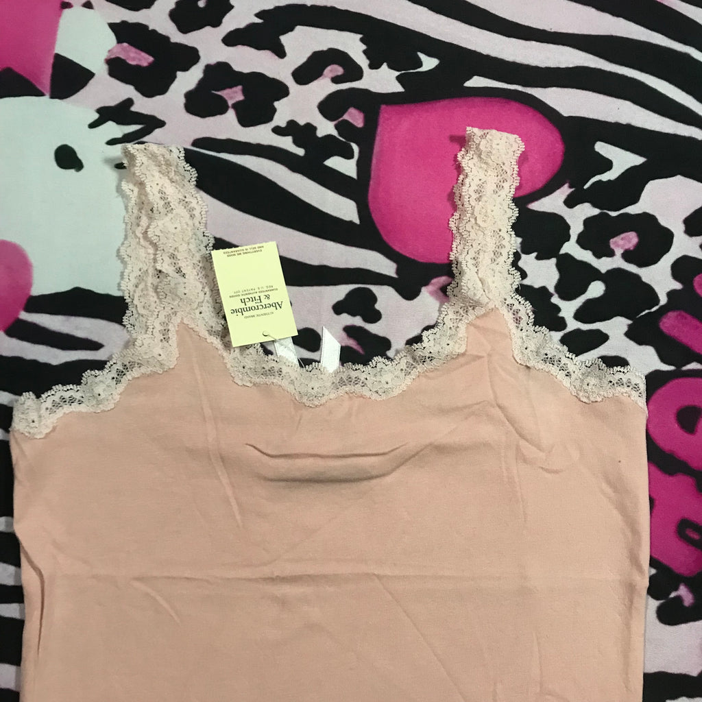 Deadstock Abercrombie Baby Pink Cami