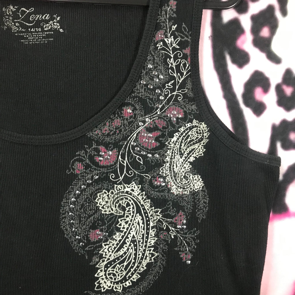Grunge style tank top