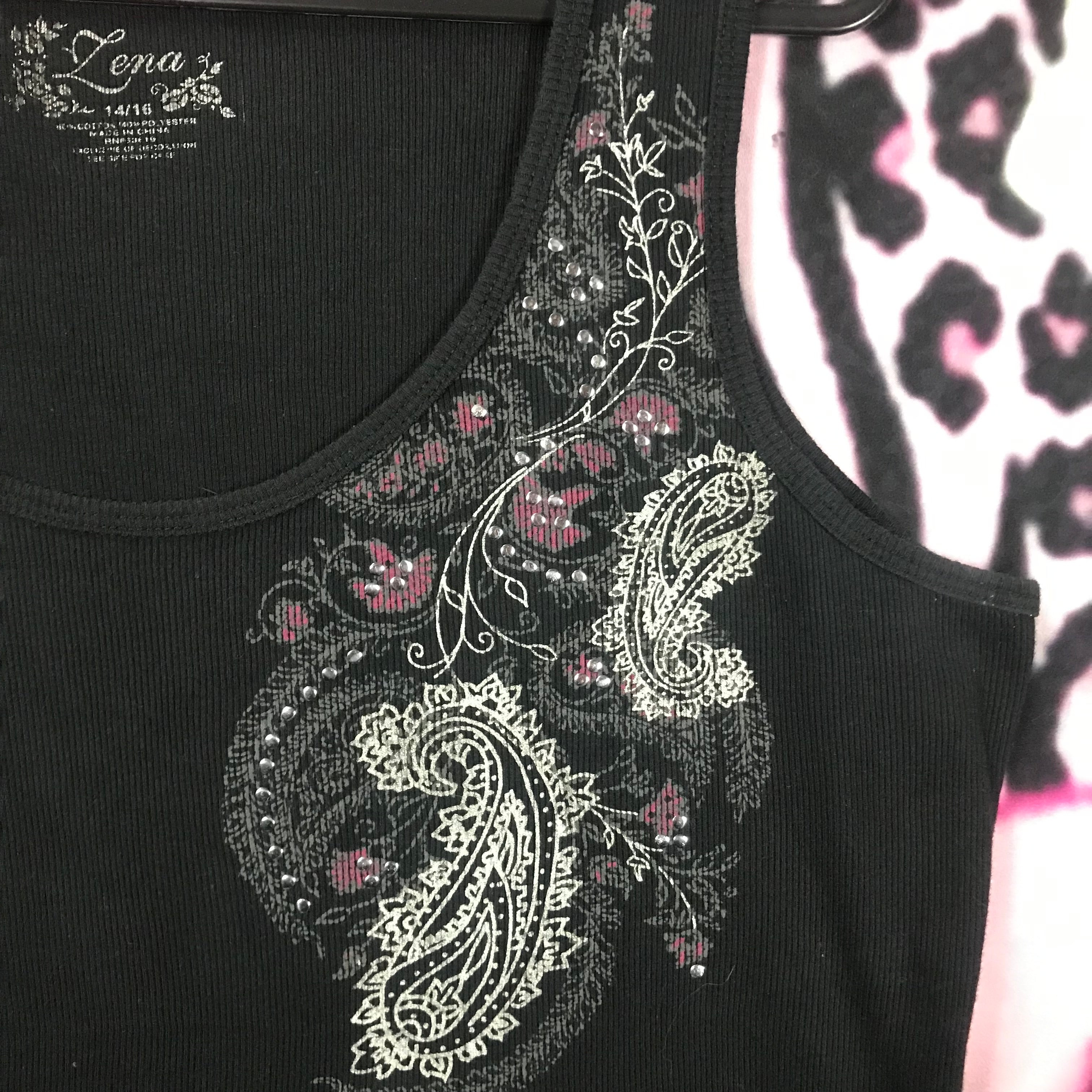 Grunge style tank top