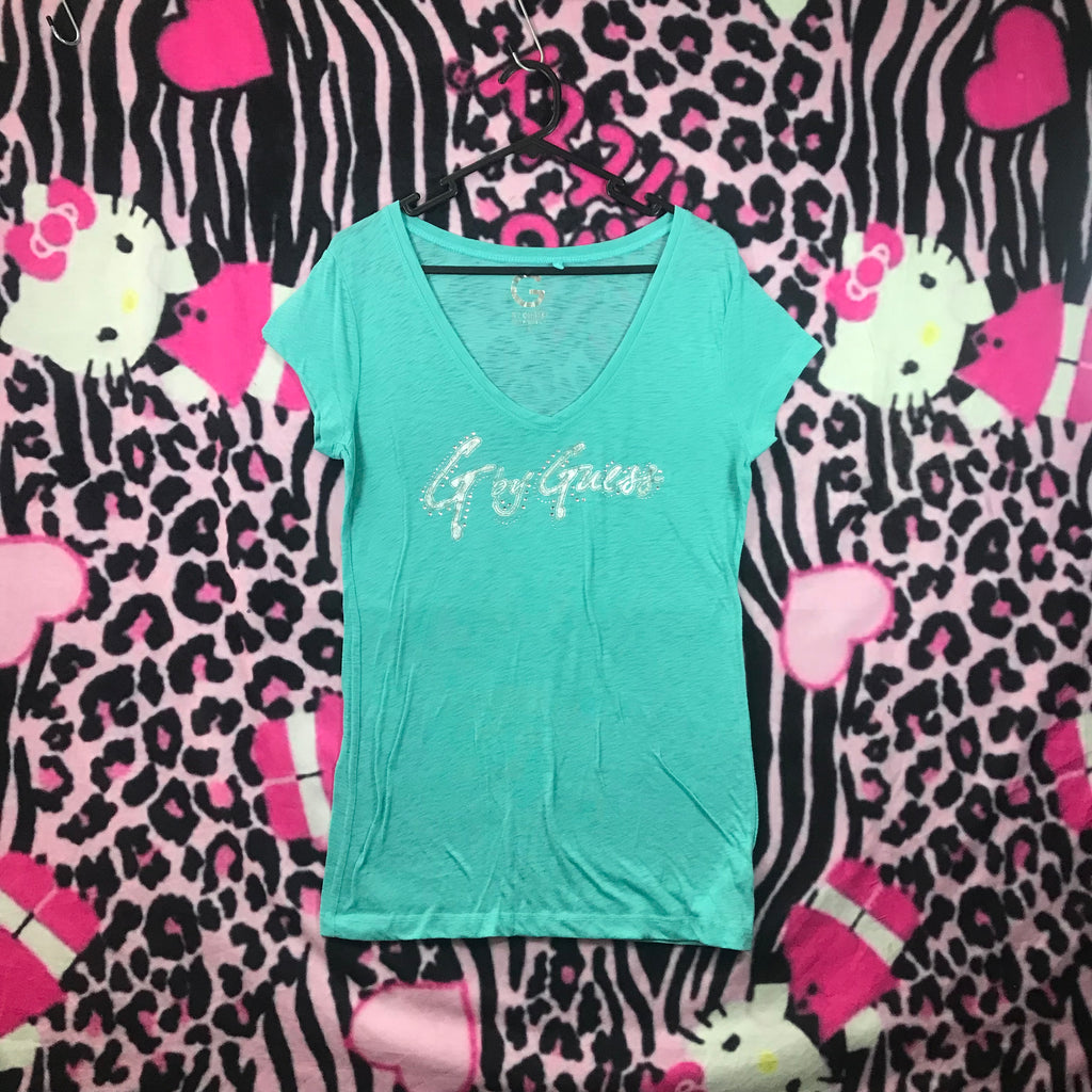 Guess Teal Baby tee