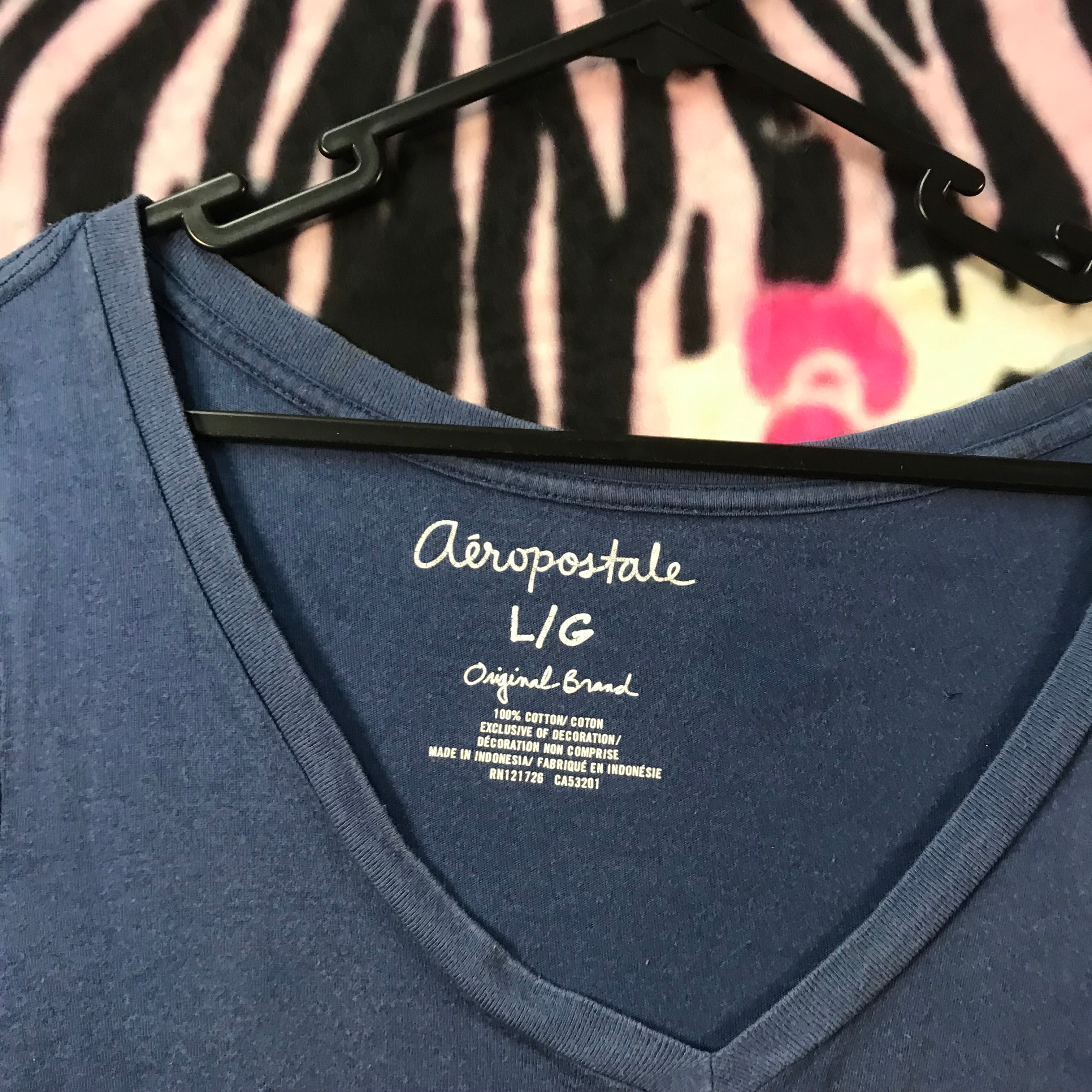 Aeropostale heart baby tee