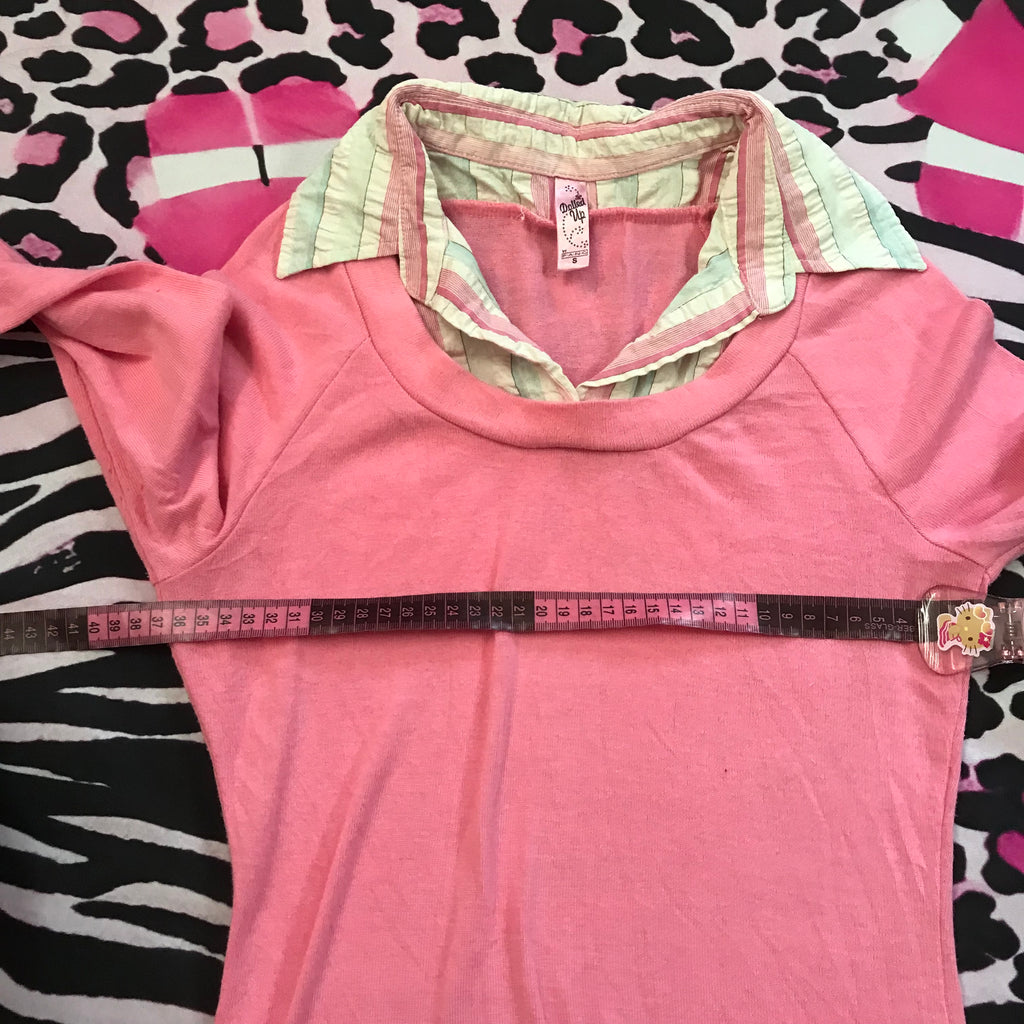 Mean Girls Style Polo Layered Top