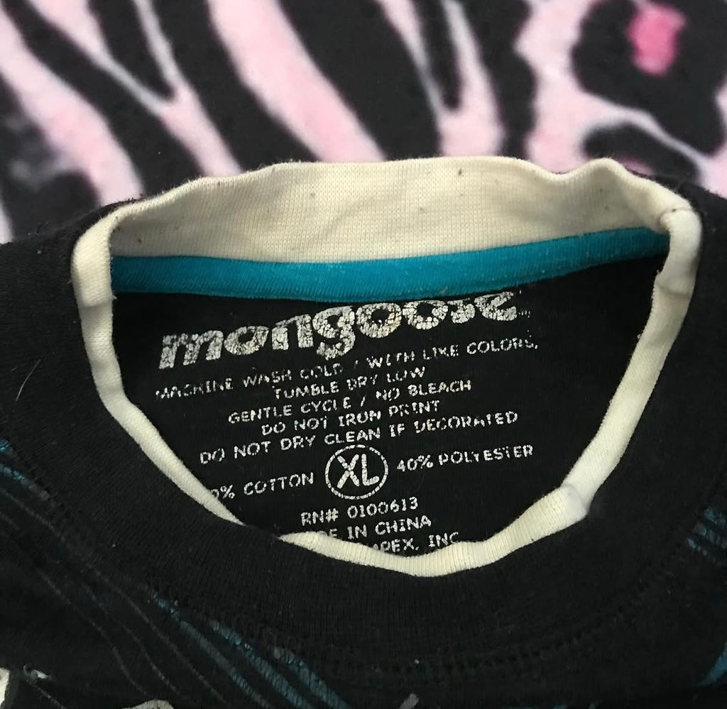 Mongoose layered grunge tee