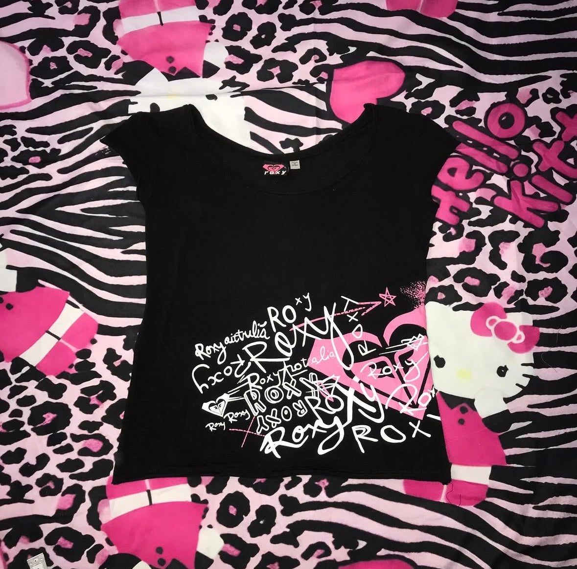 Roxy open shoulder Top