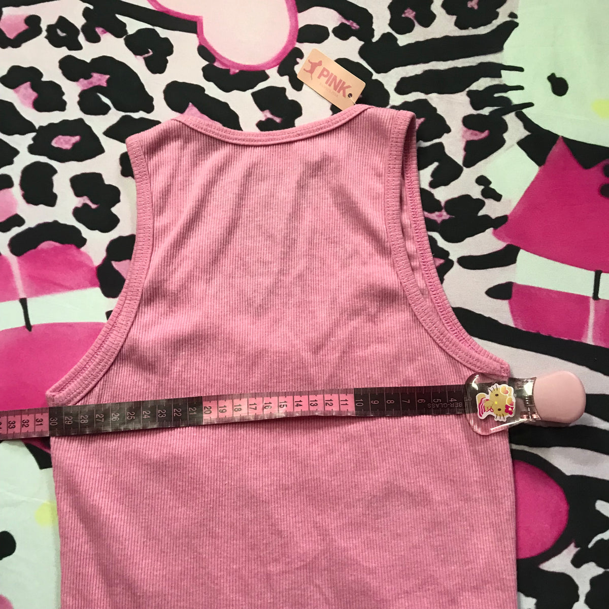 Vs Pink Tank Top Deadstock