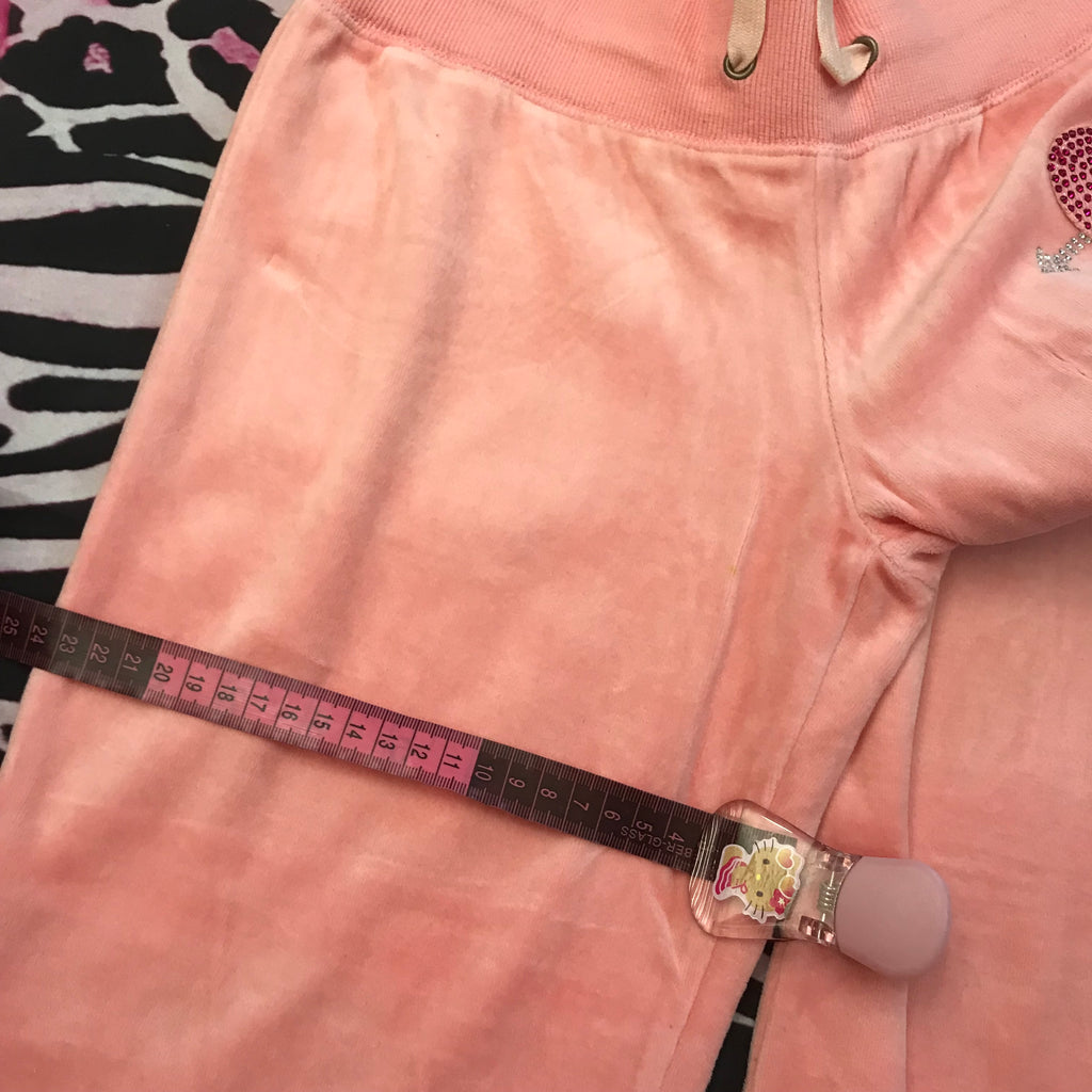 Deadstock Bebe Velour Baby Pink Set