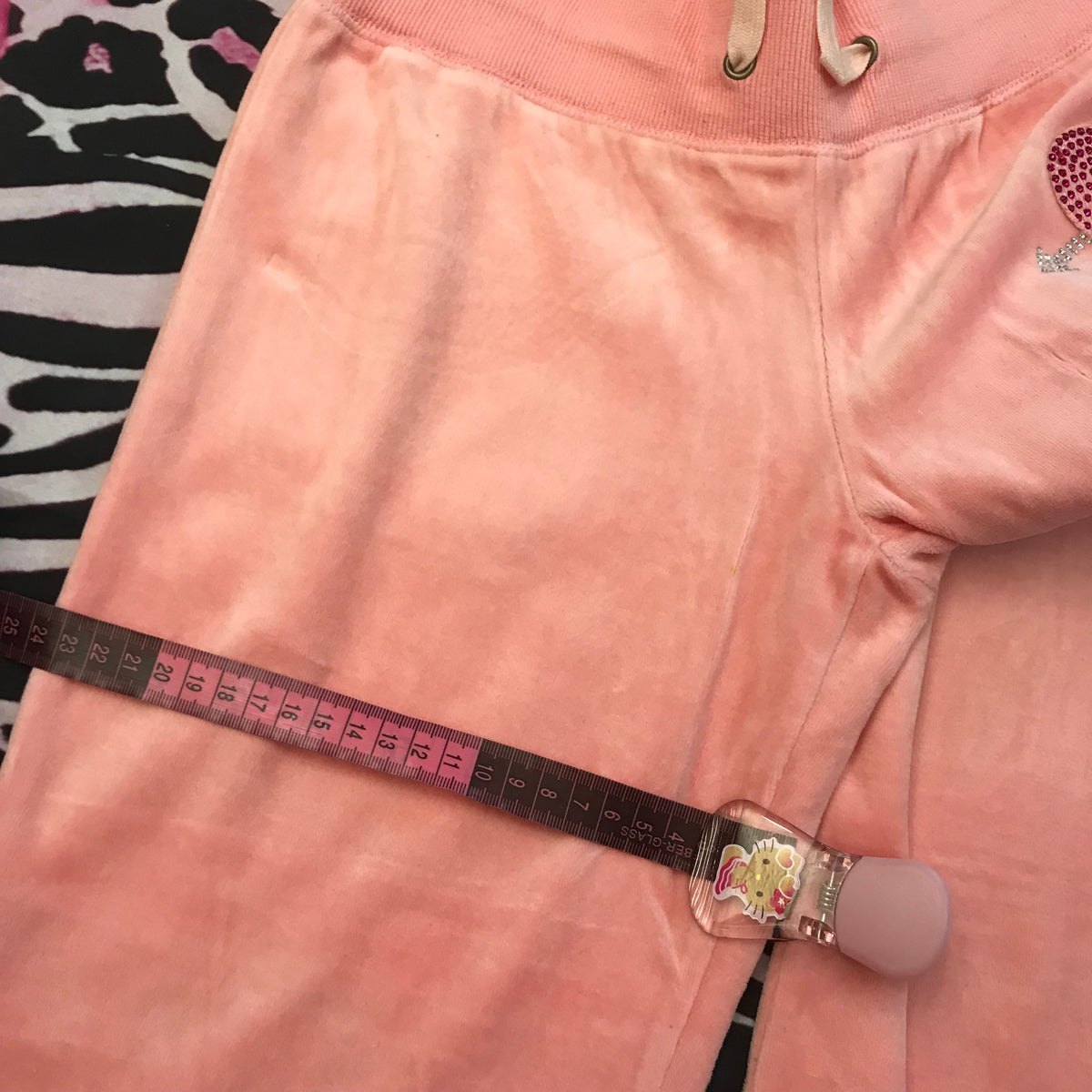 Deadstock Bebe Velour Baby Pink Set