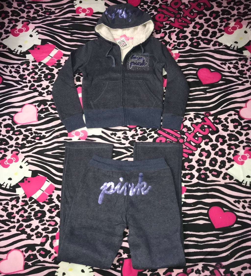 Team Pink Fur Lined Set
