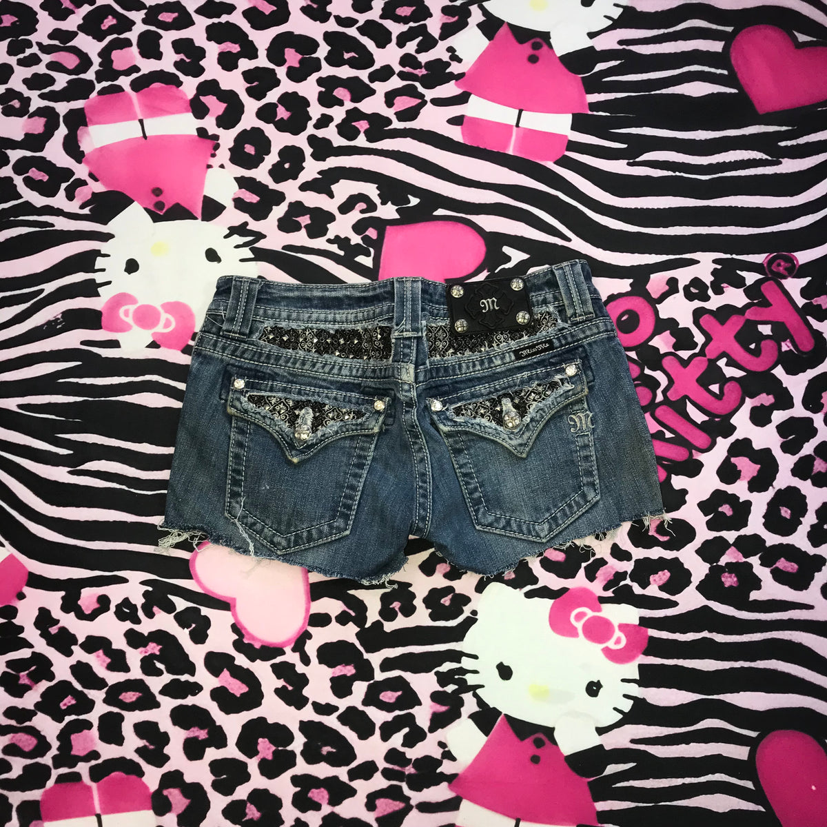 MissMe Lace Design Shorts