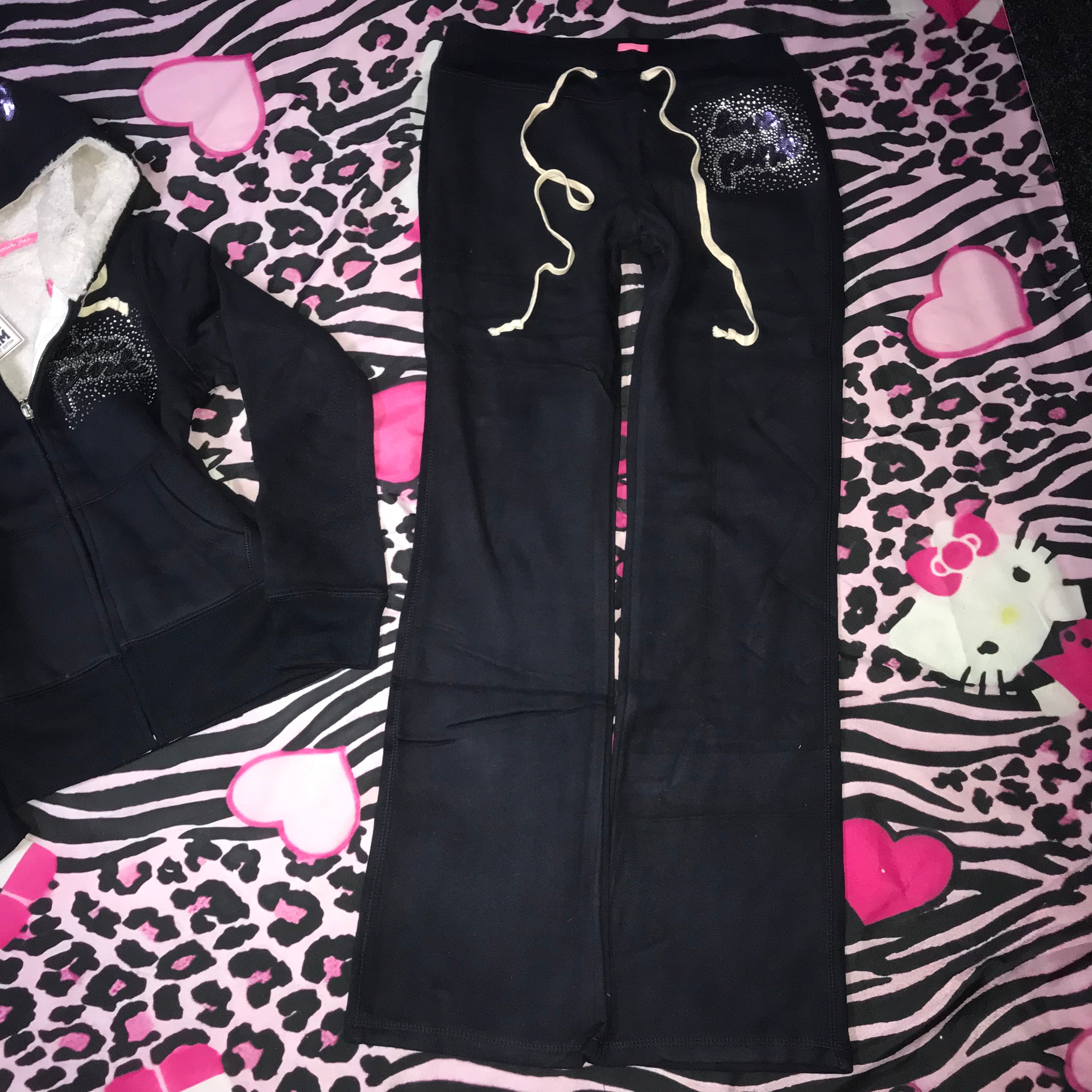 Team Pink Fur Lined TrackSuit