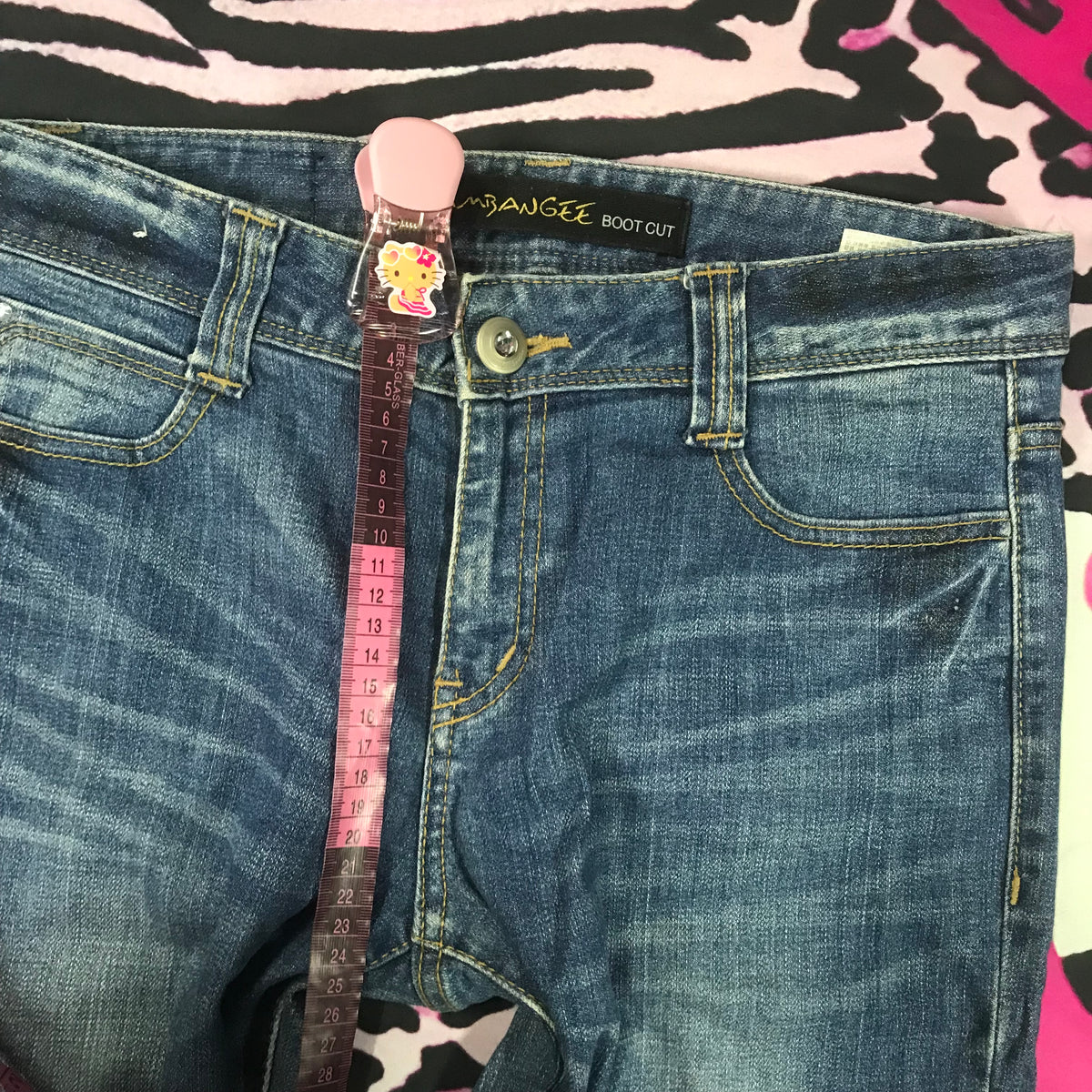 Lowrise flared Jeans