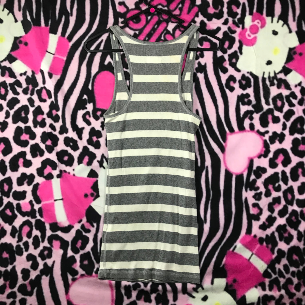 Hollister stripe tank top