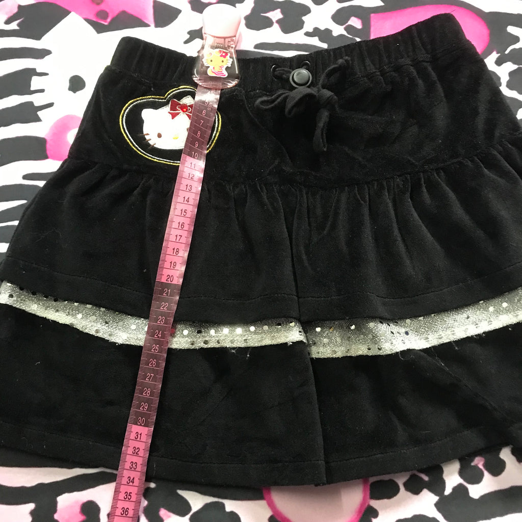 Hello Kitty Velour Mini Skirt