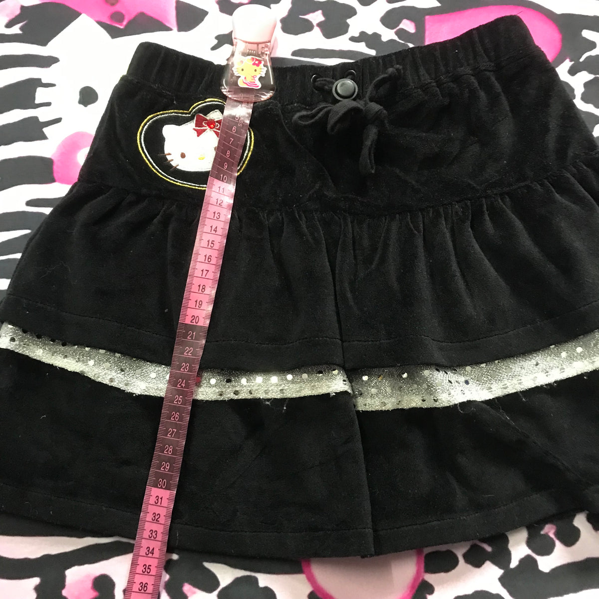 Hello Kitty Velour Mini Skirt