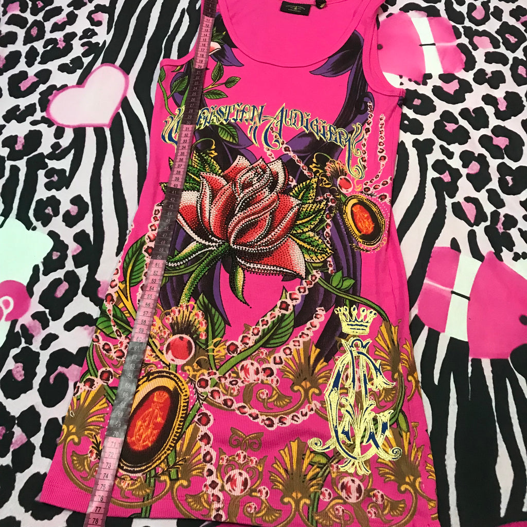 Christian audigier Tank Dress