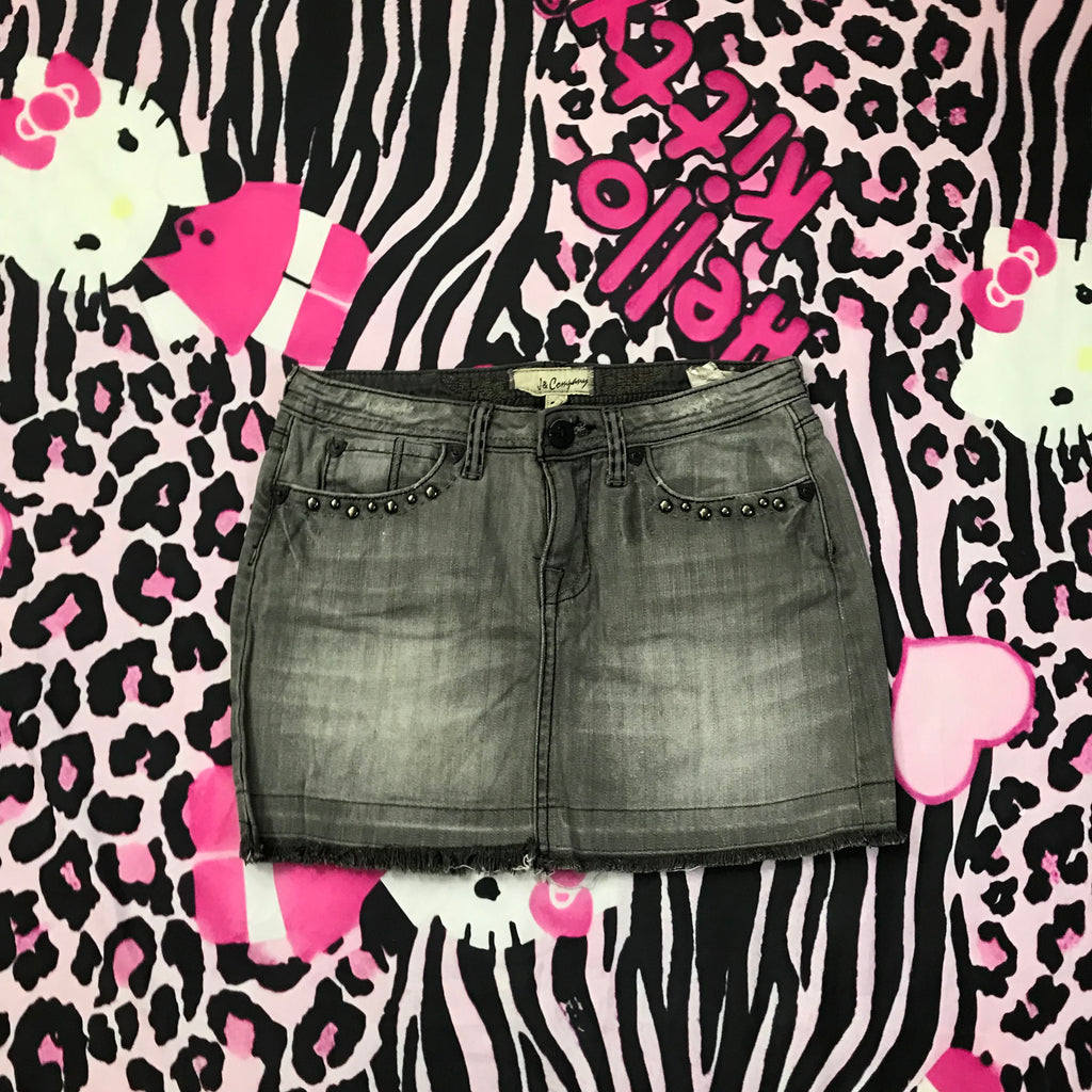 Grunge Style Mini Skirt