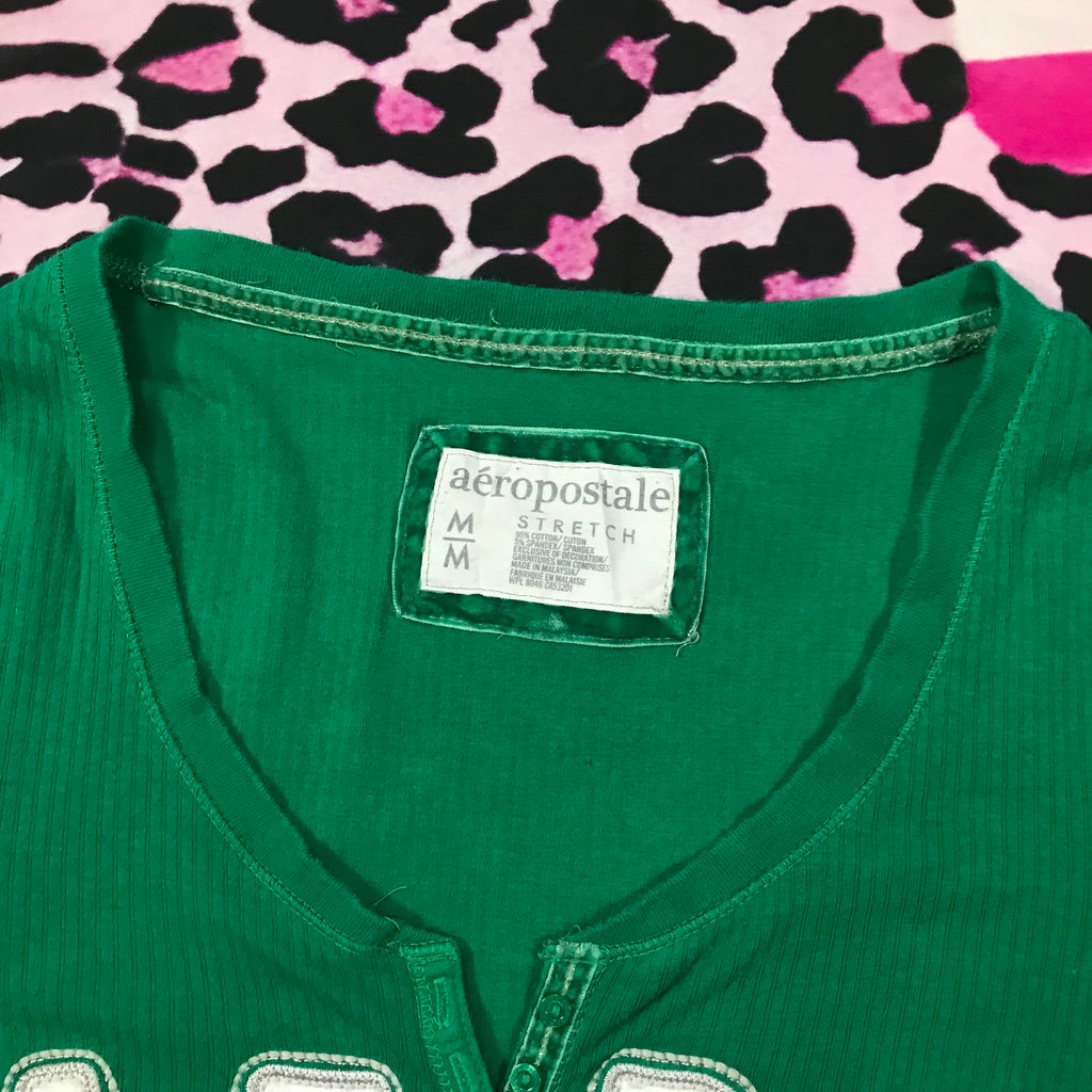 Aeropostale Henley Style 2000s Top