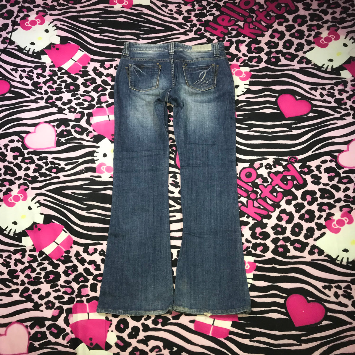 Lowrise flared Jeans