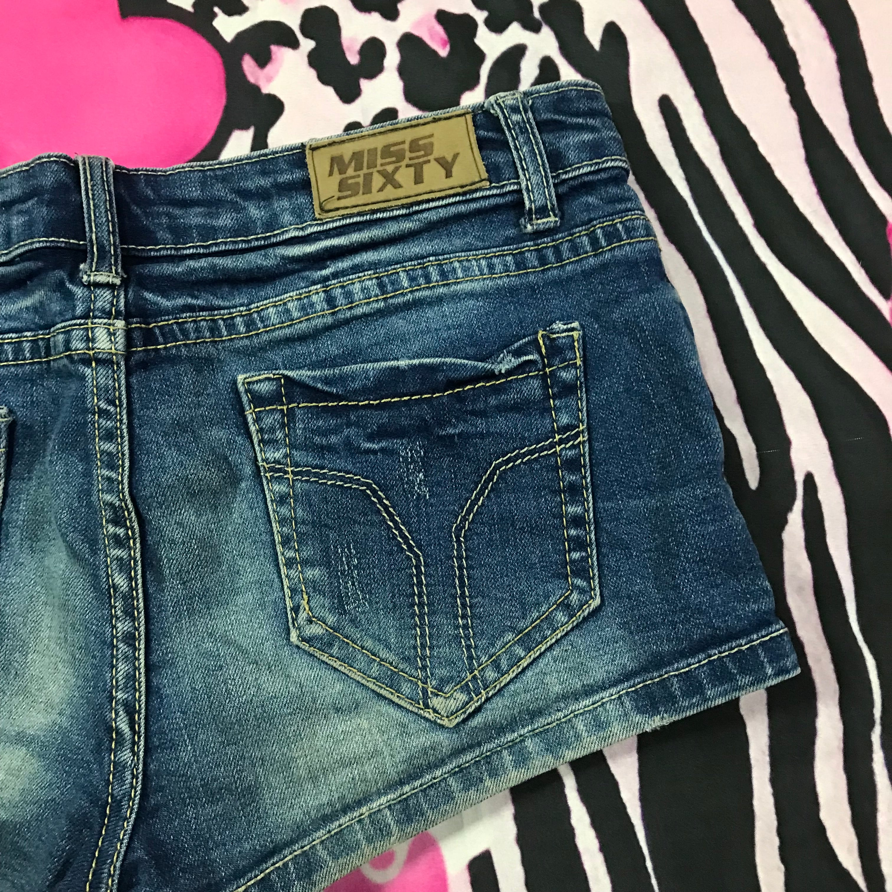 Miss Sixty Lowrise Mini Shorts