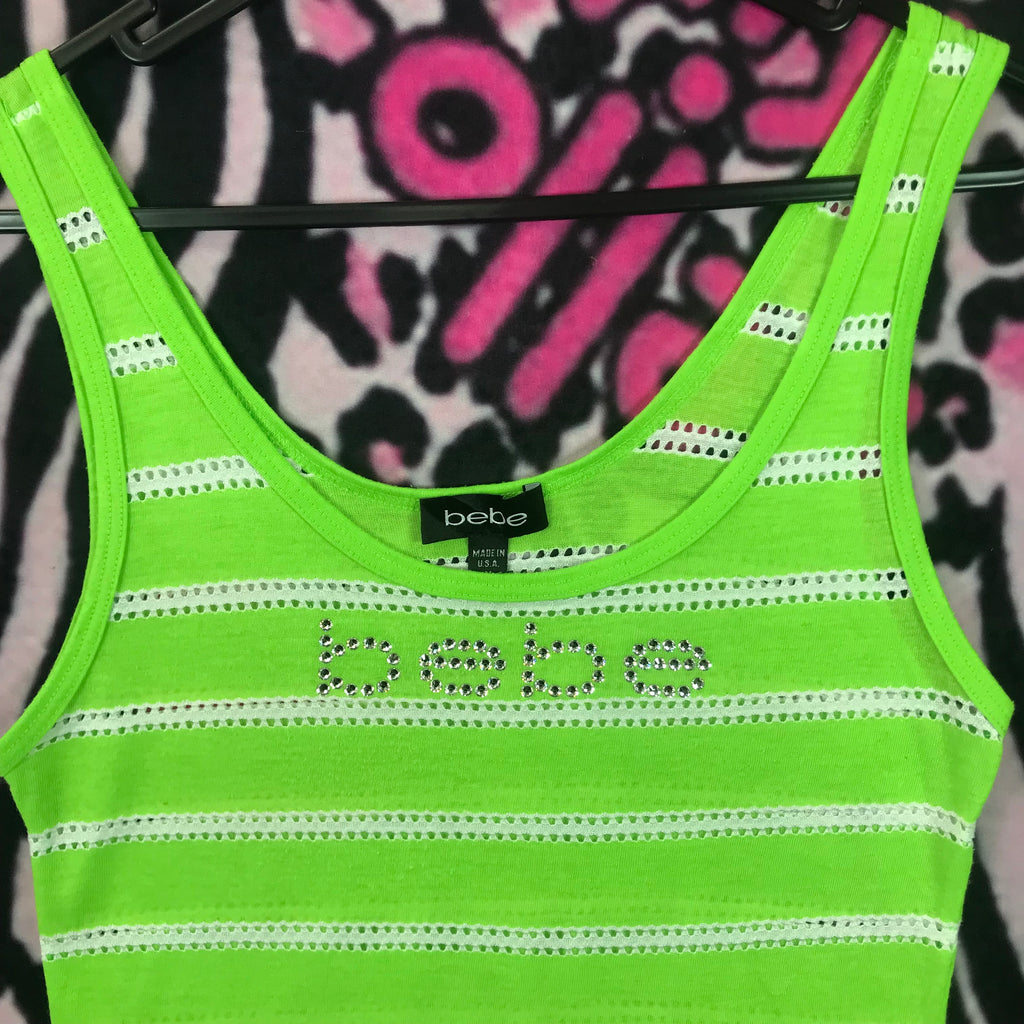 Bebe Stripe Tank