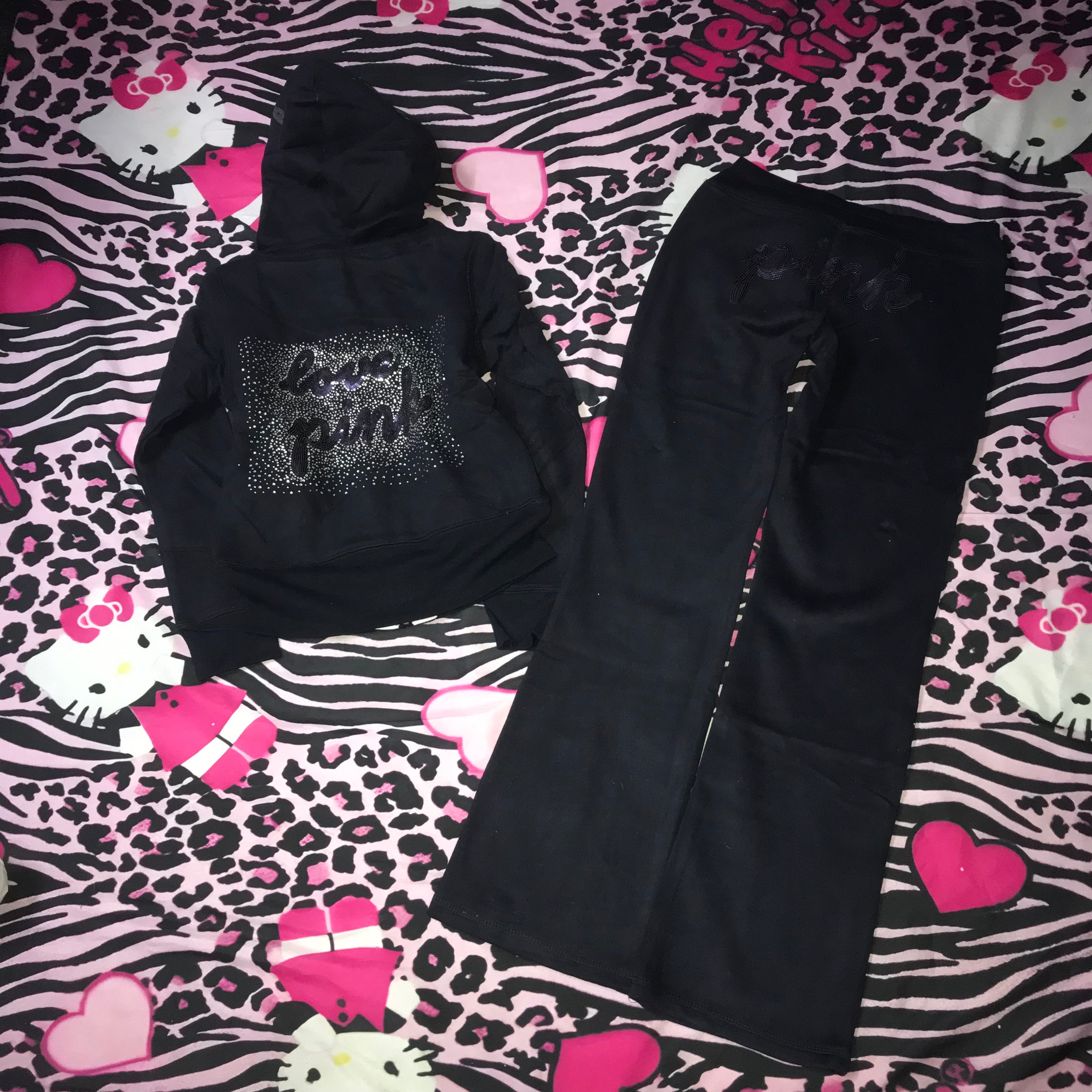 Team Pink Fur Lined TrackSuit