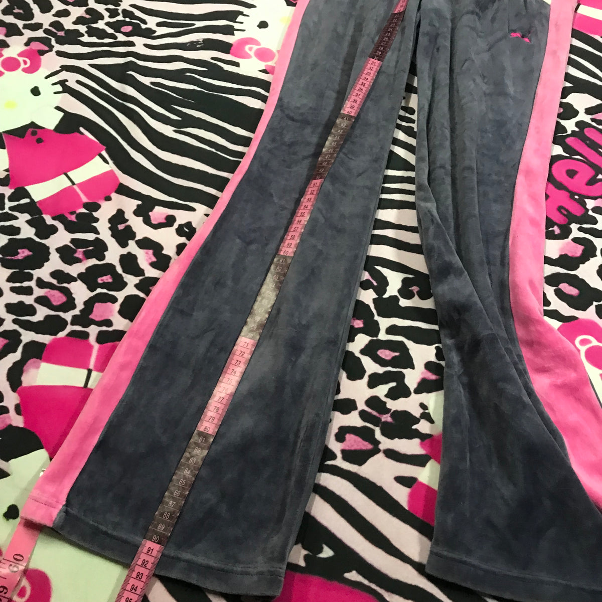 Puma Velour Flared Joggers