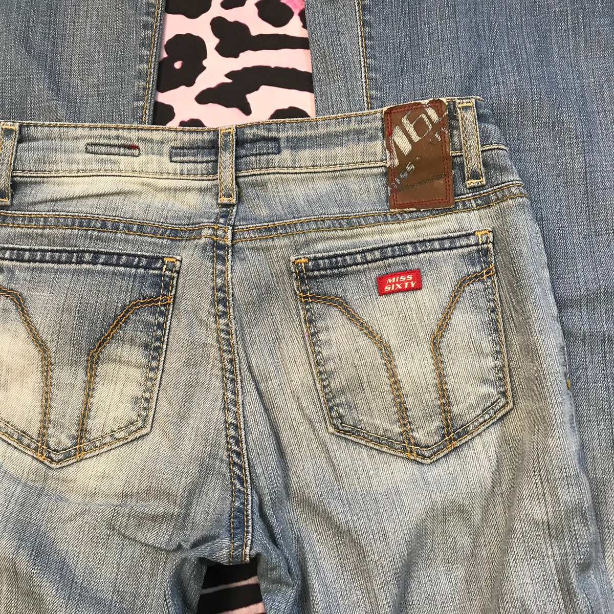 Miss Sixty Lowrise Flared Jeans