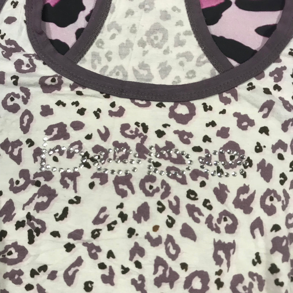 Bebe Leopard Print Tank
