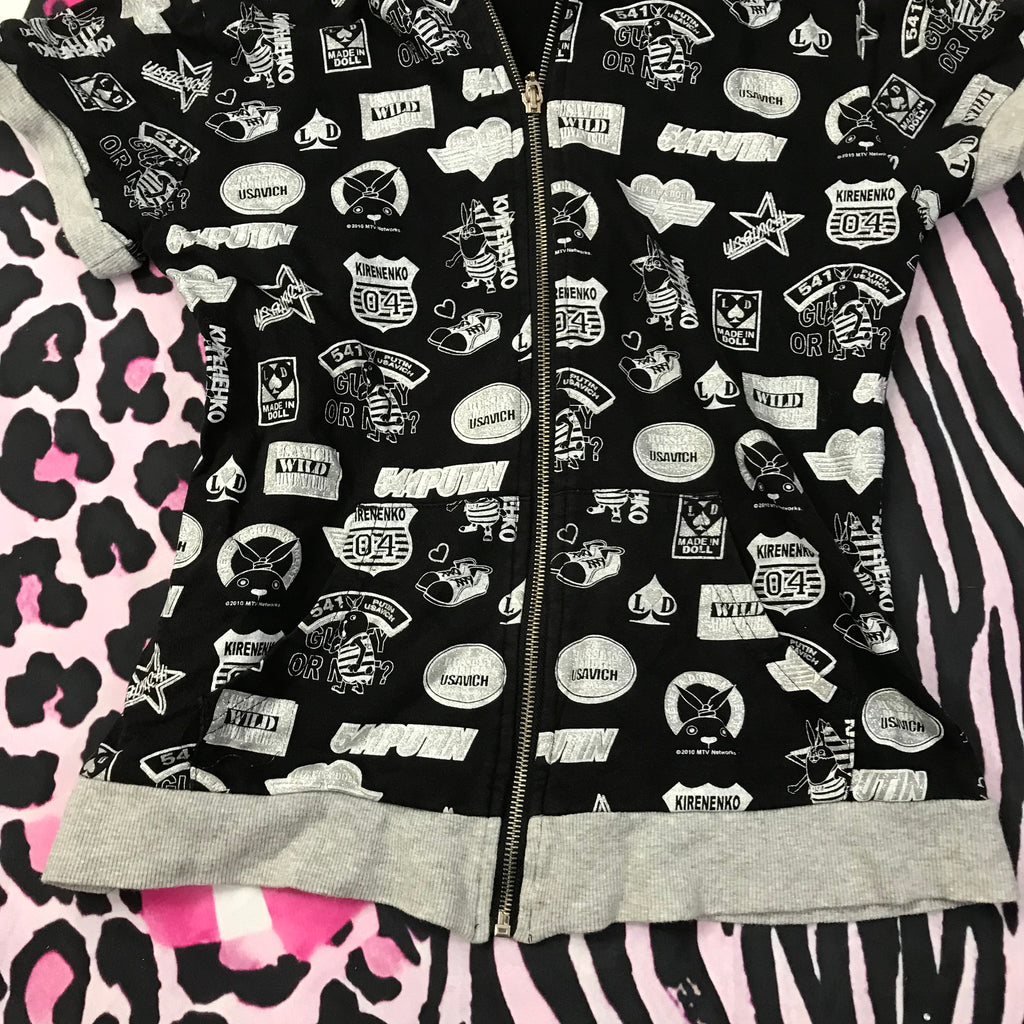 LizLisa Authentic ZipUp Hoodie Top