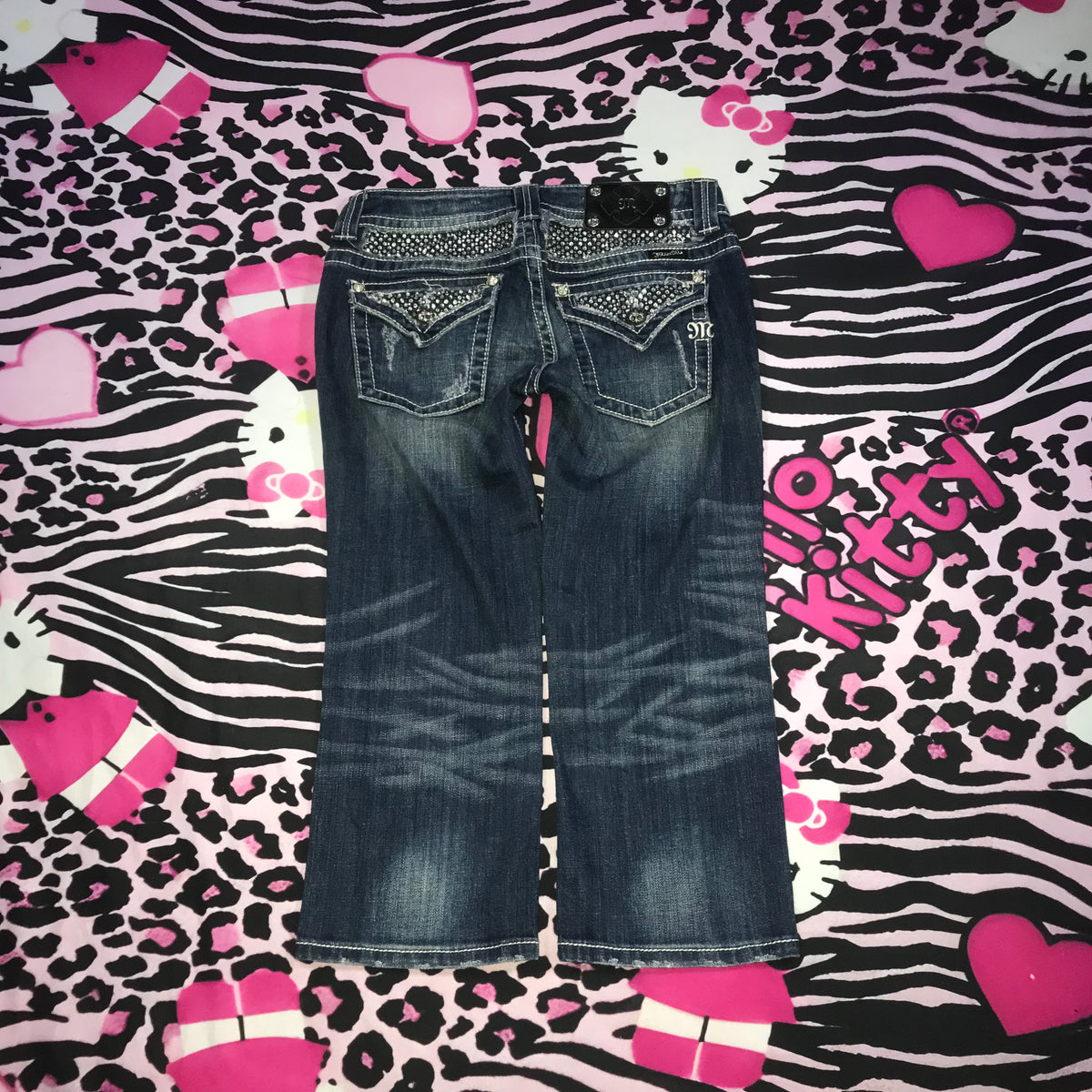 MissMe Capris Lowrise