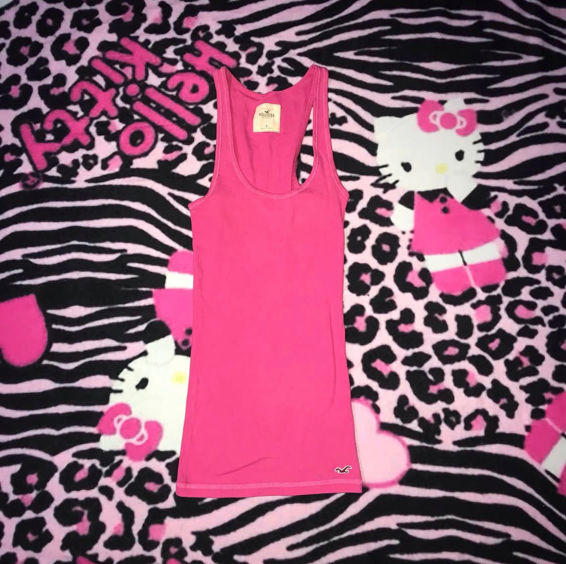 Hollister babydoll tank