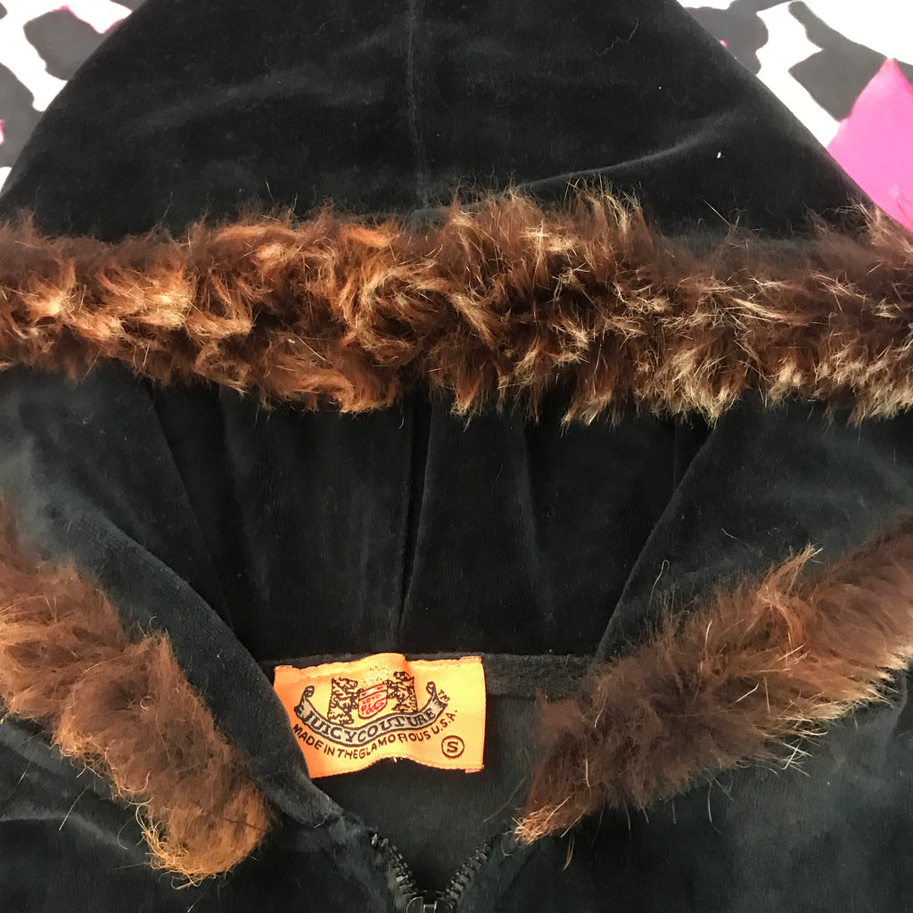 Juicy Couture Fur trim Jacket