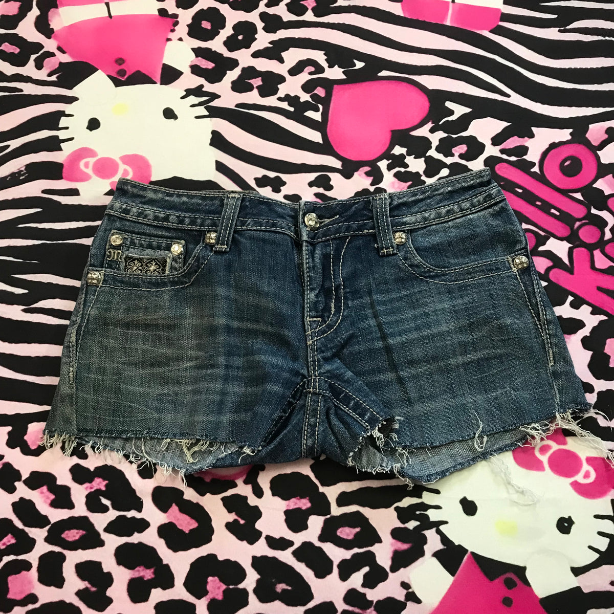 MissMe Lace Design Shorts