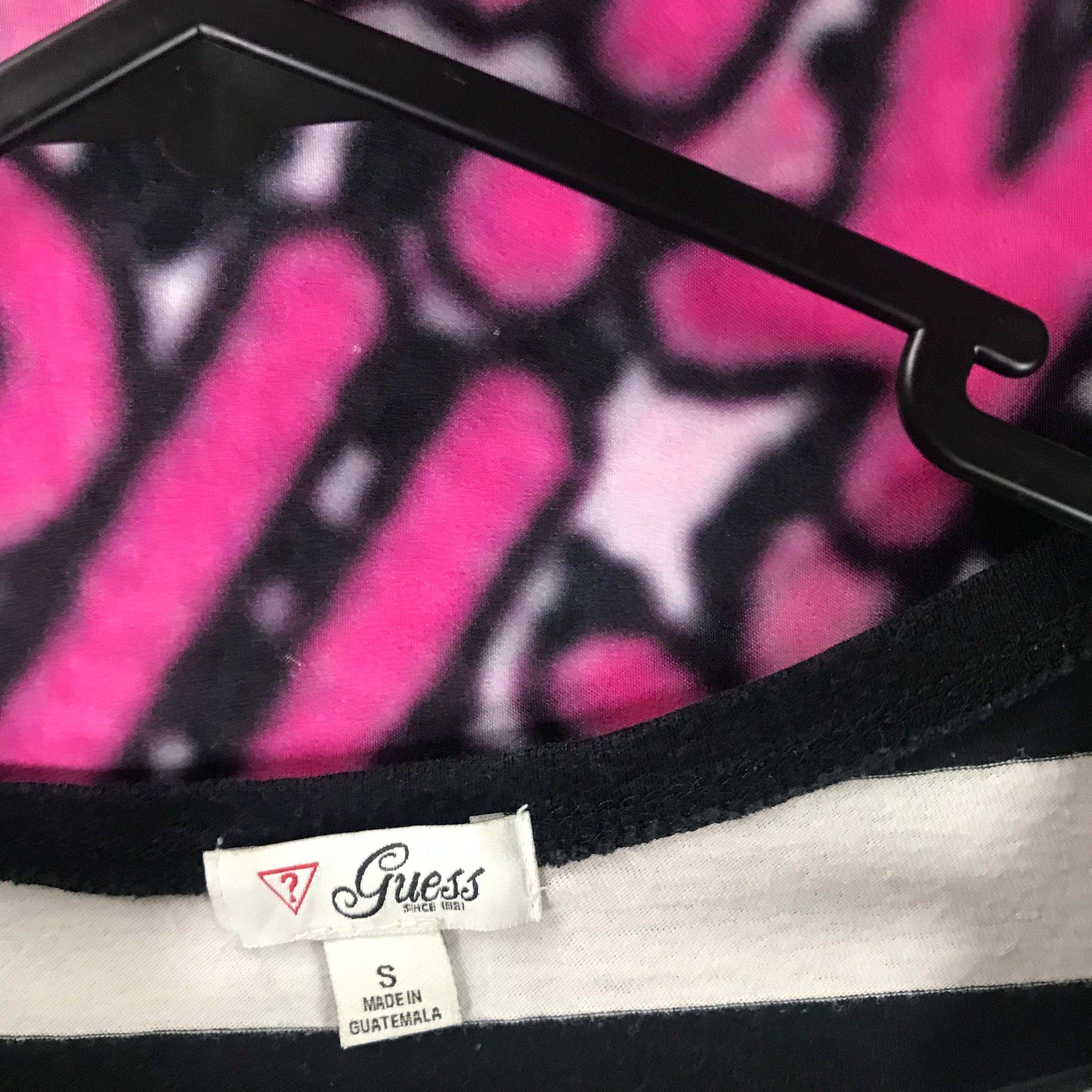 Guess stripe baby tee