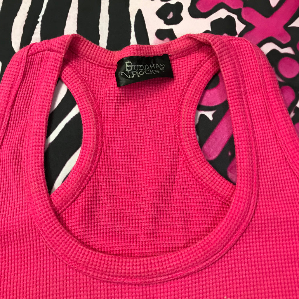 2000s Hot Pink Tank Top
