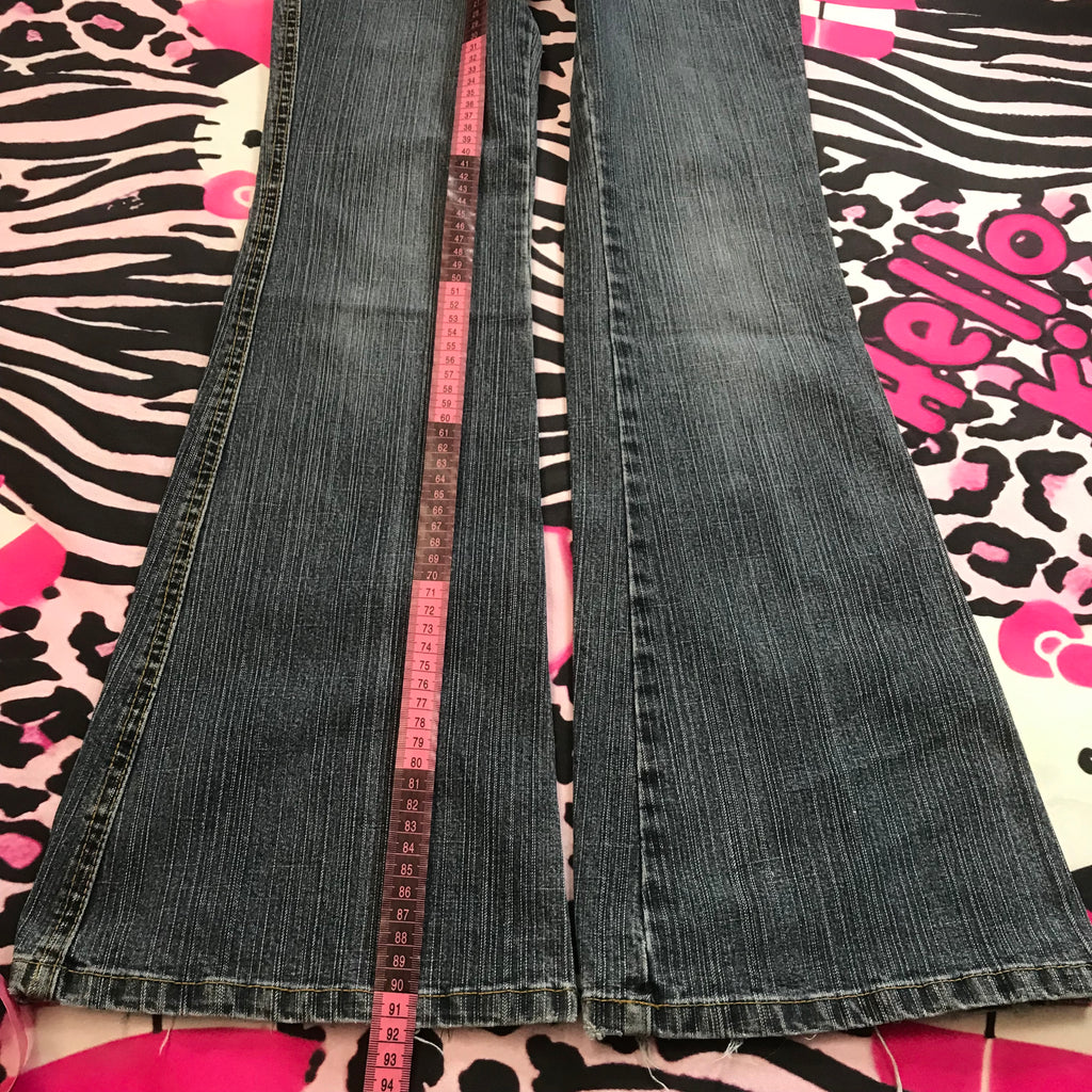 GLO Lowrise Flared Jeans