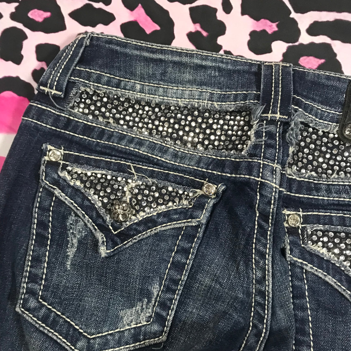 MissMe Capris Lowrise