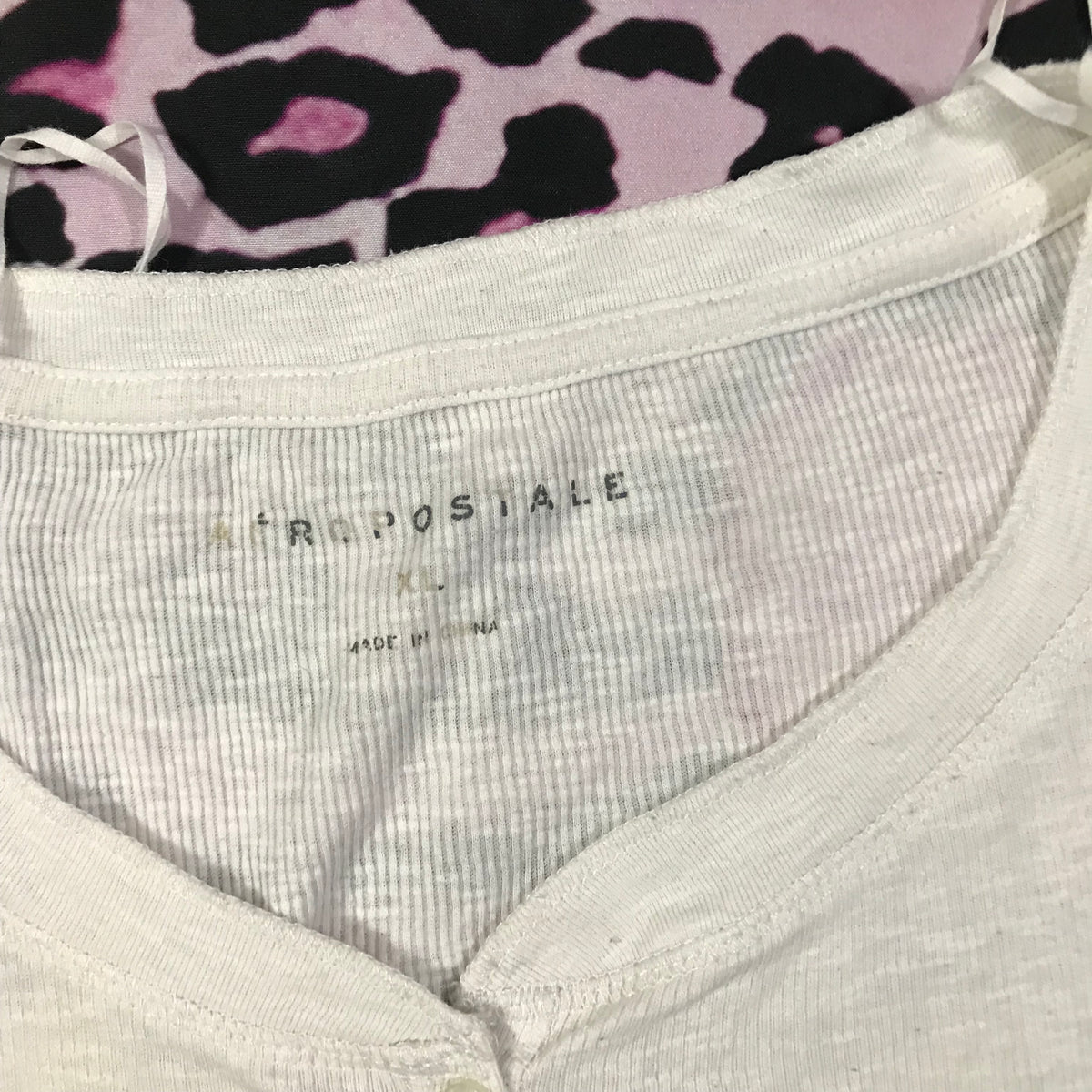 Aeropostale Henley 2000s Top