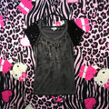 Miss Me sequin babydoll top