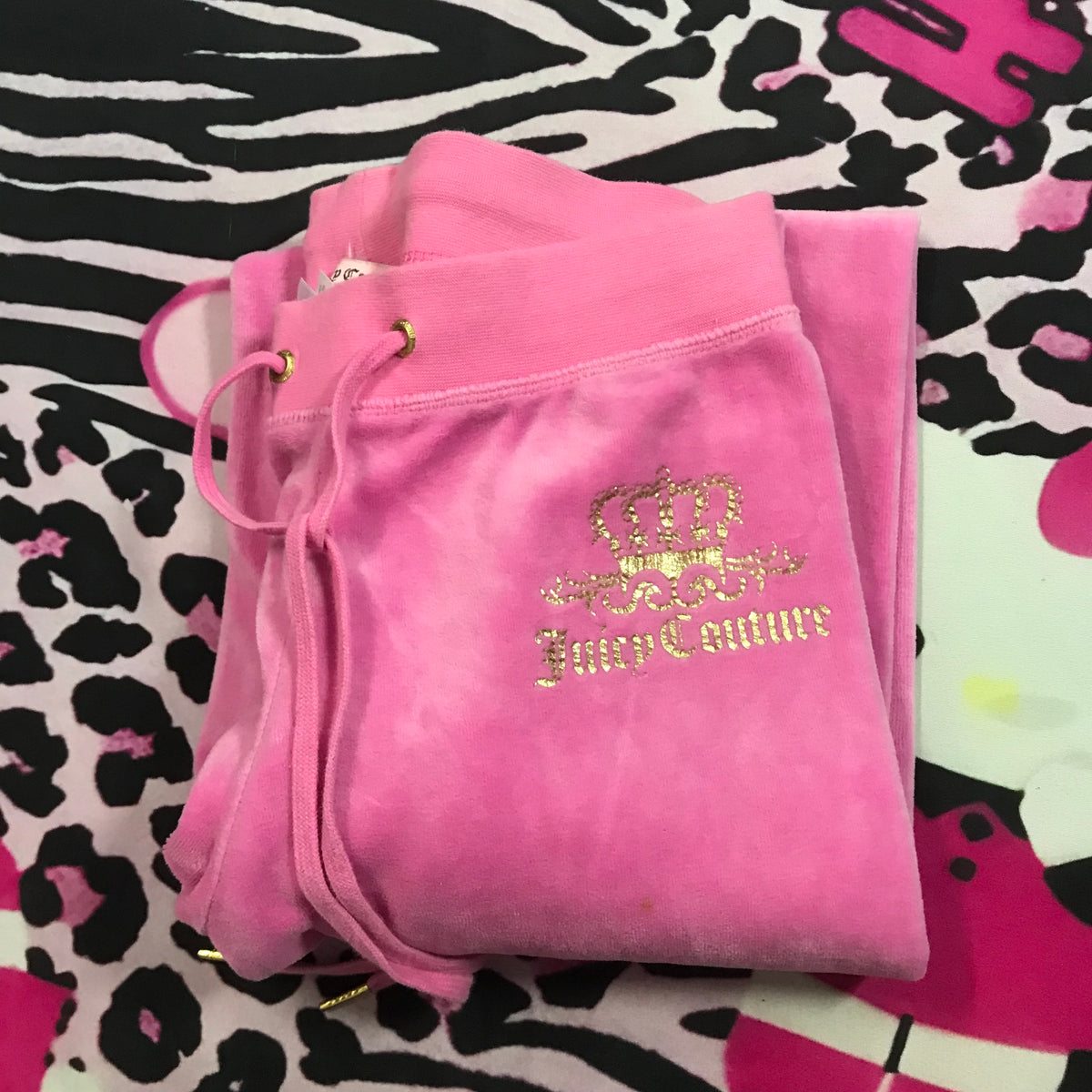 Juicy Couture Lowrise Flared Joggers