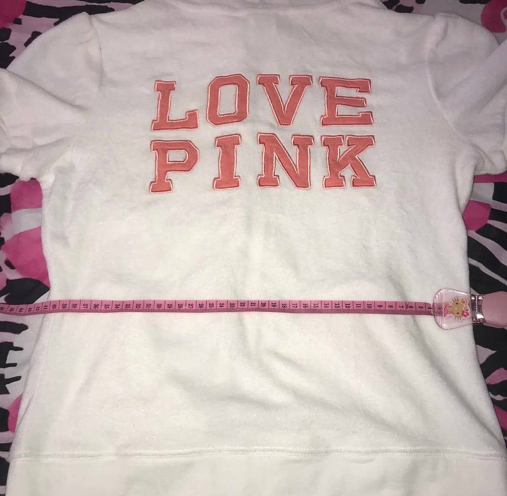 Deadstock Love Pink Zip Up Short Set