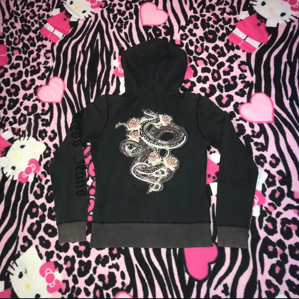 Guess Jeans Grunge Style Zip Up Jacket