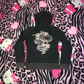 Guess Jeans Grunge Style Zip Up Jacket