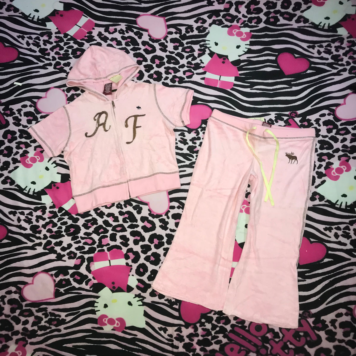 Abercrombie & Fitch Deadstock Capris Set