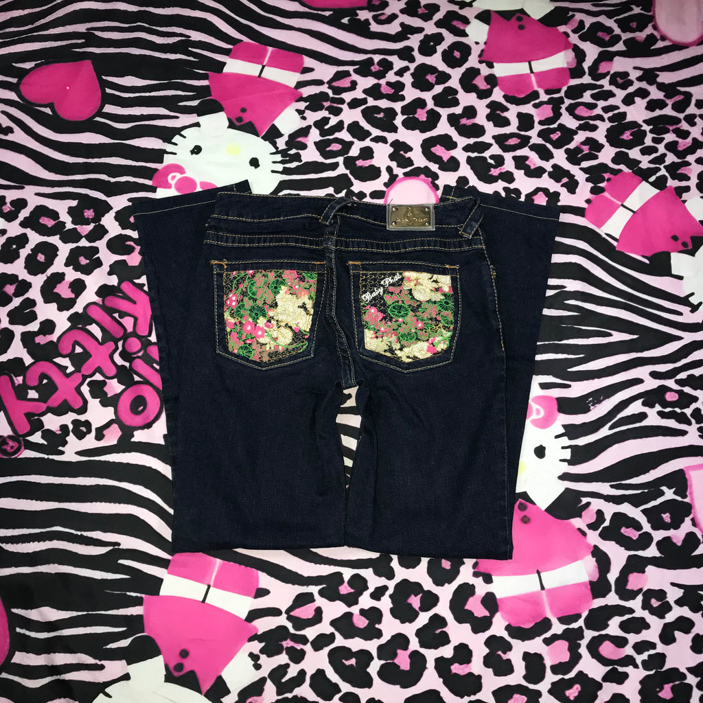 BabyPhat Lowrise straight fit Jeans