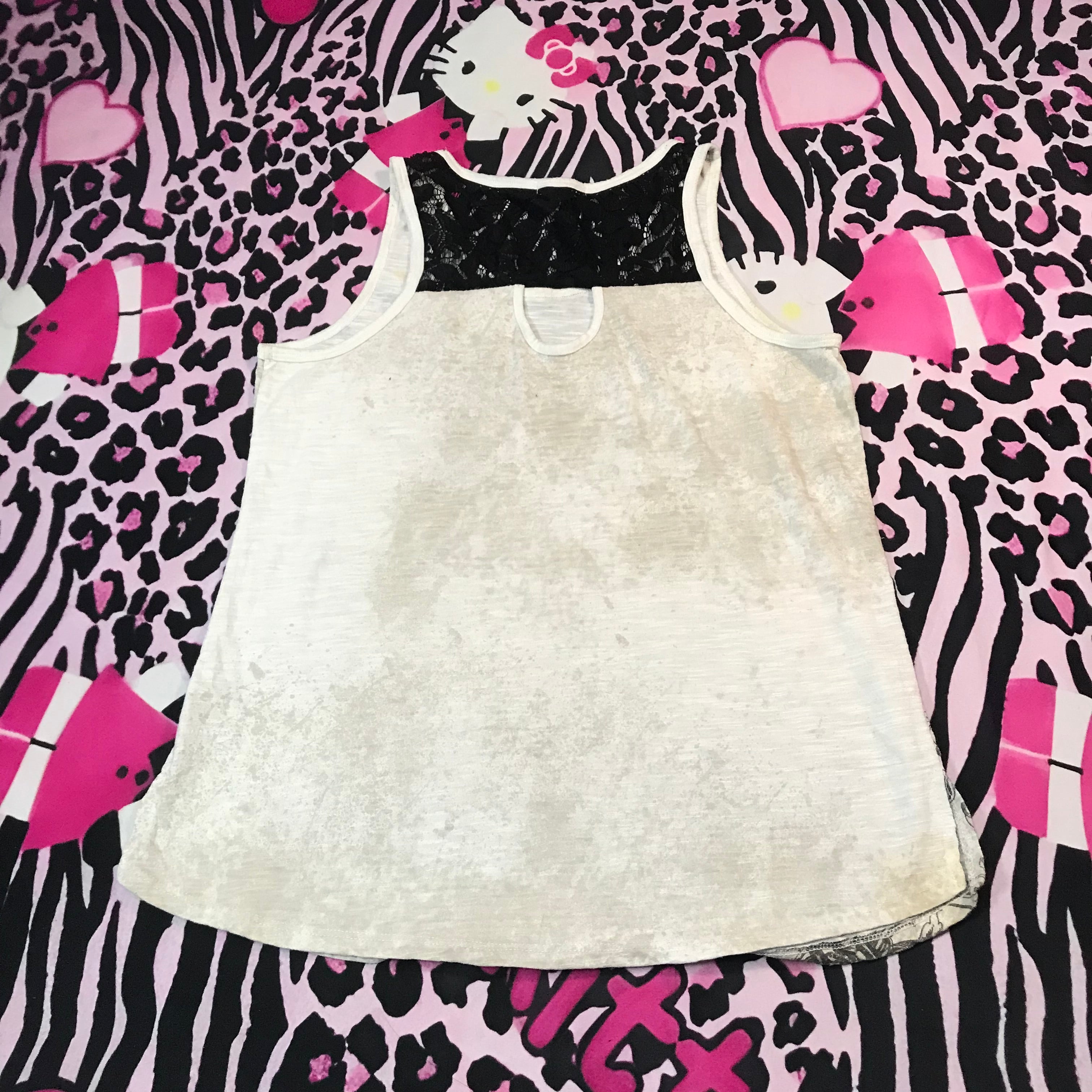 Grunge 2000s tank top