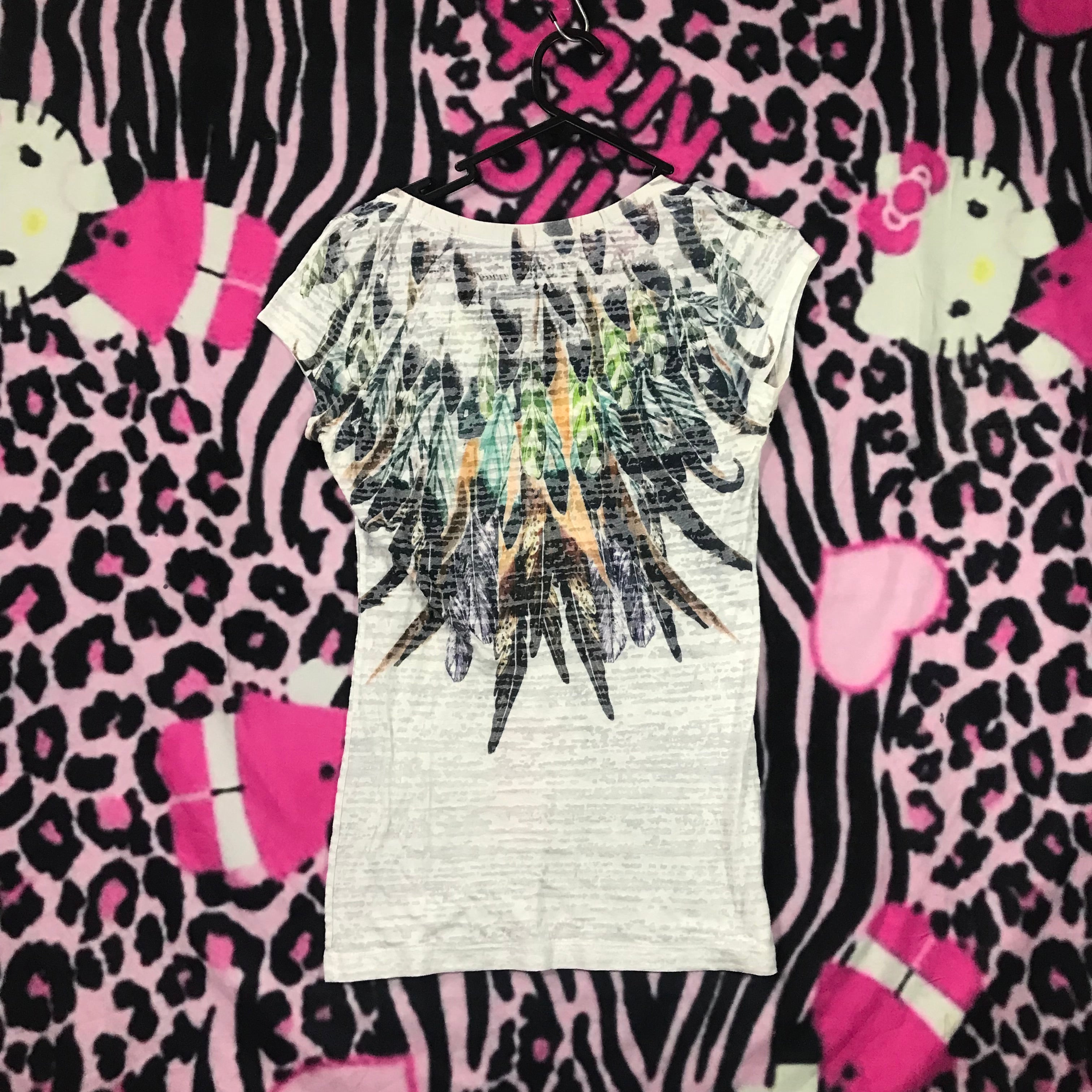 Grunge Sheer baby tee