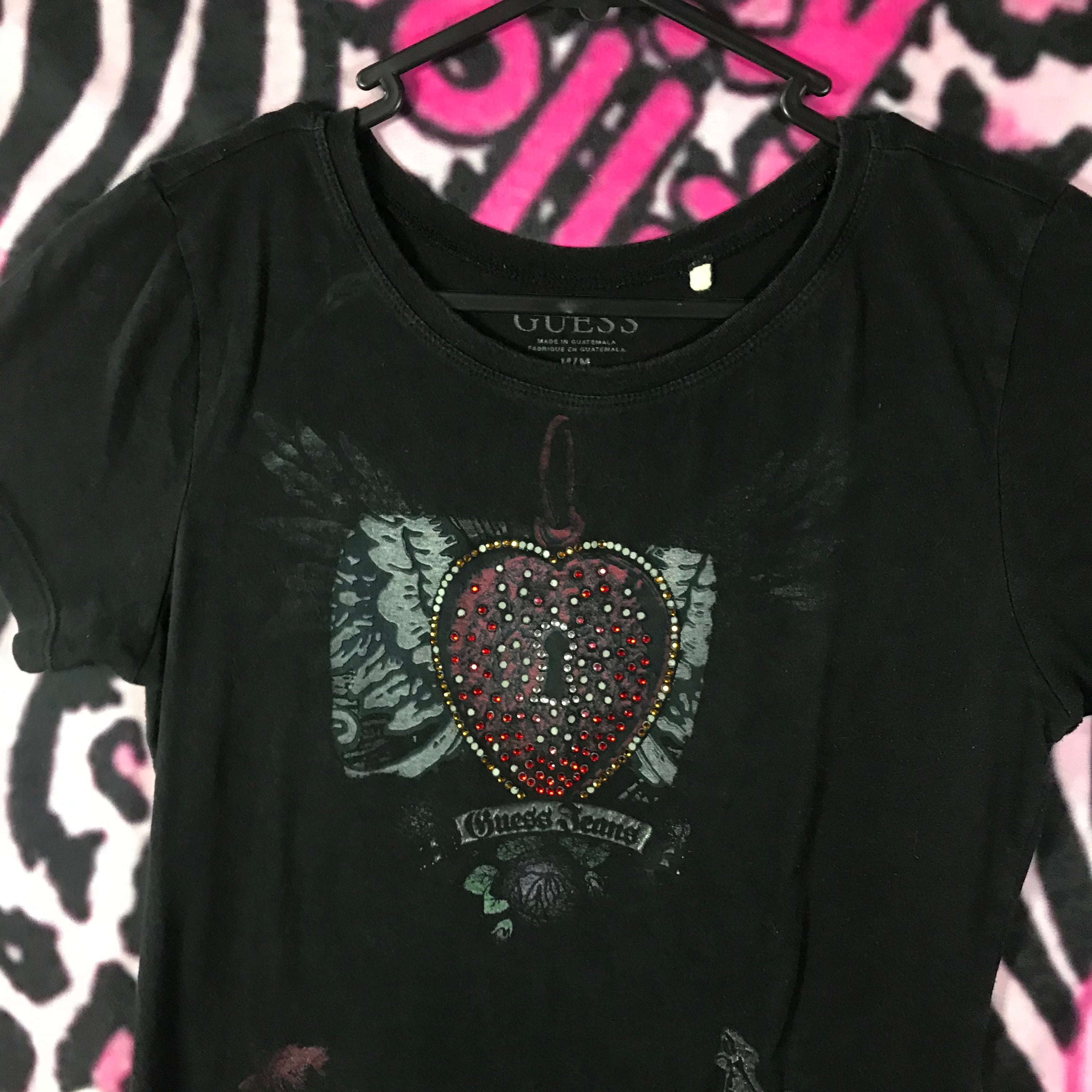 Guess grunge baby tee